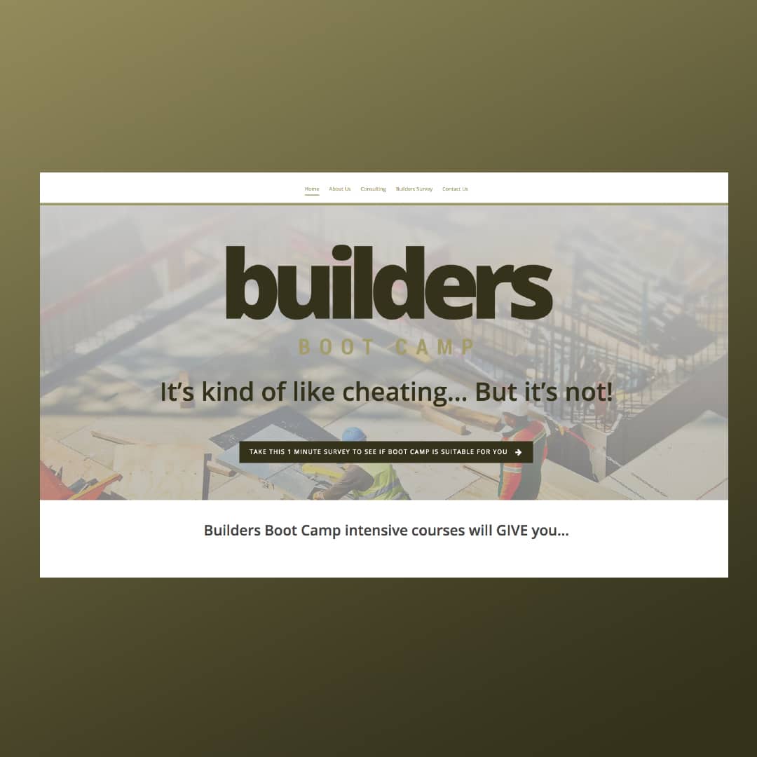 Builders Boot Camp