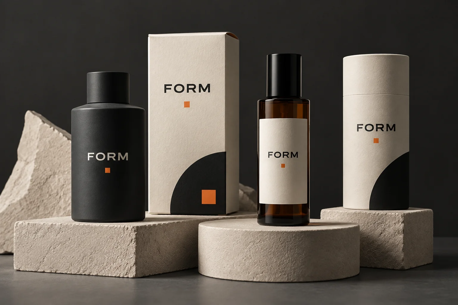 AI-generated concept mockup: FORM / Everyday, elevated