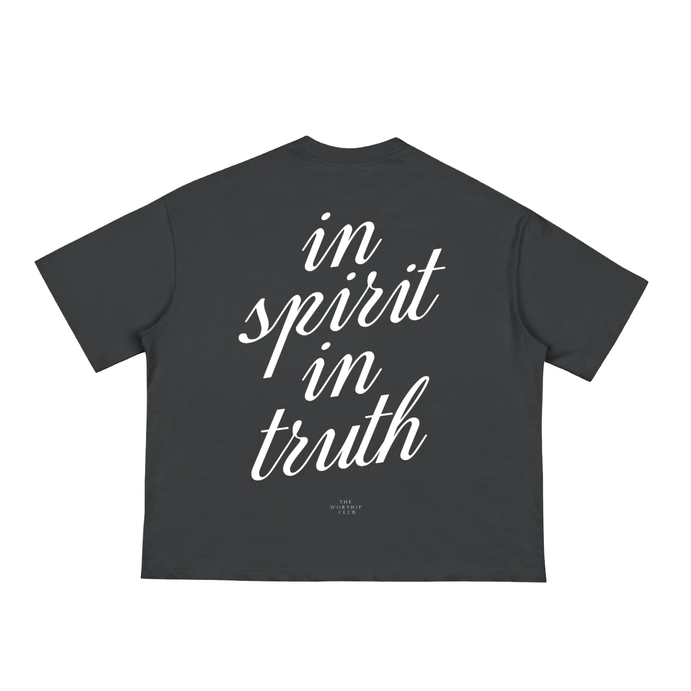 In Spirit In Truth apparel graphic designed by Alastair Hills for Everbe